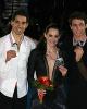 The 2012 Skate Canada champions show off their medals